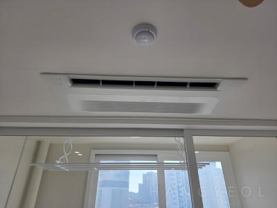 충청북도 청주시 흥덕구 가경동 가경한라비발디아파트 시스템에어컨 설치 사례