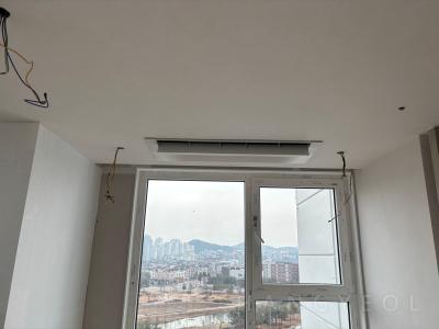 대전광역시 유성구 상대동 도안신도시9블록 트리풀시티아파트 시스템에어컨 설치 사례
