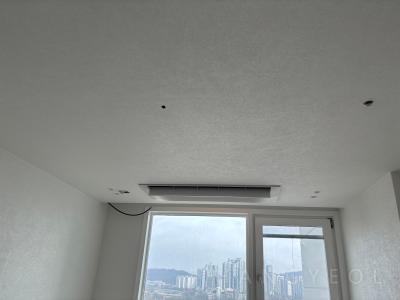 대전광역시 유성구 상대동 도안신도시9블록 트리풀시티아파트 시스템에어컨 시공 현장 6