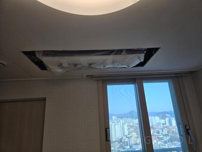 경기도 화성시 청계동 동탄역 시범한화 꿈에그린 프레스티지 시스템에어컨 시공 현장 7