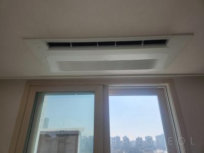 인천광역시 서구 청라동 센텀대광로제비앙아파트 시스템에어컨 설치 사례