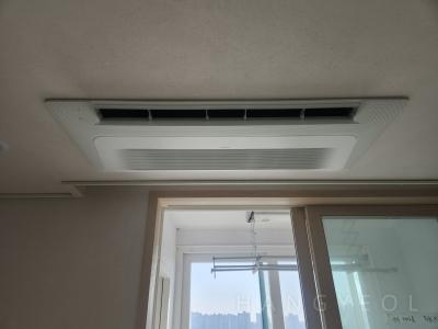 인천광역시 서구 청라동 센텀대광로제비앙아파트 시스템에어컨 실내기