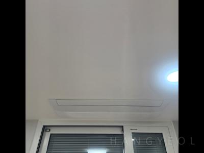 부산광역시 해운대구 우동 더블유비씨더팔레스오피스텔 시스템에어컨 설치 사례