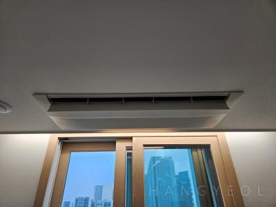 경기도 수원시 영통구 망포동 영통아이파크캐슬2단지 시스템에어컨 시공 현장 5