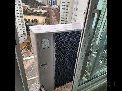 경상남도 창원시 성산구 반림동 트리비앙아파트 시스템에어컨 실외기