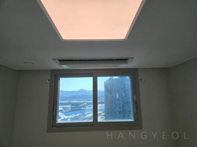 충청남도 아산시 배방읍 힐스테이트자이아산센텀 시스템에어컨 실내기