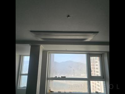 부산광역시 남구 용호동 오륙도 에스케이뷰 아파트 시스템에어컨 시공 현장 5