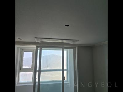 부산광역시 남구 용호동 오륙도 에스케이뷰 아파트 시스템에어컨 시공 현장 7