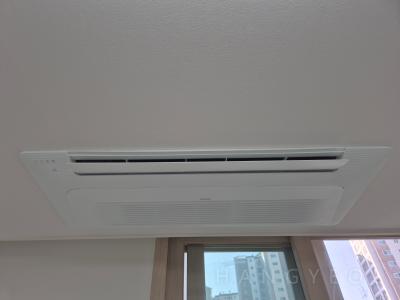부산광역시 기장군 정관읍 동원로얄듀크2차아파트 시스템에어컨 시공 현장 2