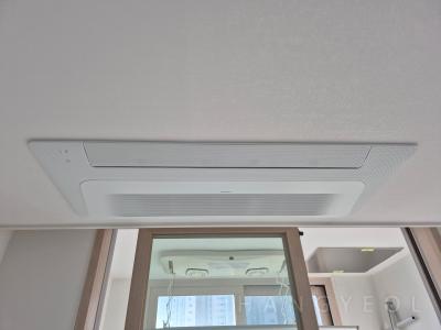 부산광역시 기장군 정관읍 동원로얄듀크2차아파트 시스템에어컨 시공 현장 3