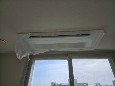 경기도 화성시 반월동 에스케이뷰파크 시스템에어컨 설치 사례