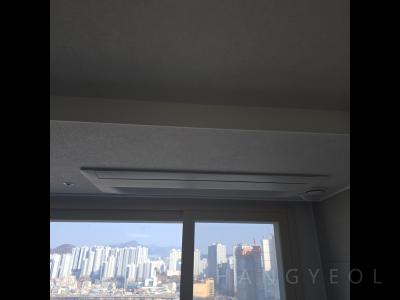 부산광역시 부산진구 범천동 서면3차 봄여름가을겨울 시스템에어컨 시공 현장 8