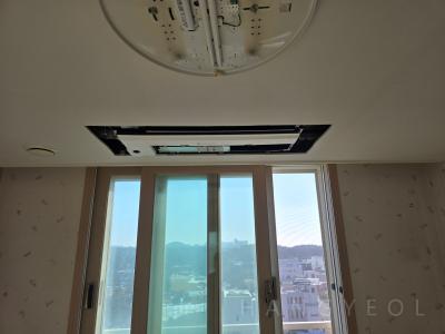 경기도 화성시 청계동 동탄역시범호반써밋 시스템에어컨 실내기
