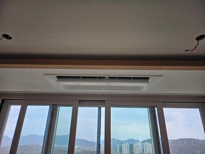 충청남도 아산시 용화동 아산자이그랜드파크 시스템에어컨 설치 사례