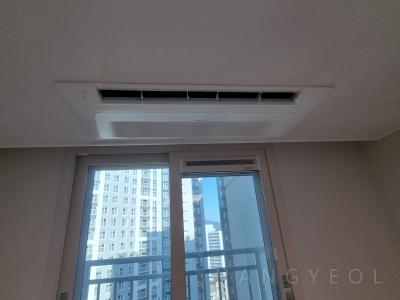 충청북도 제천시 장락동 제천 세영리첼 에듀퍼스트 시스템에어컨 설치 사례