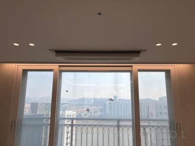 인천광역시 남동구 논현동 에코메트로12단지한화꿈에그린아파트 시스템에어컨 설치 사례