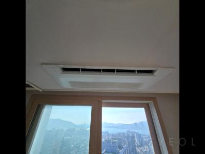 부산광역시 남구 대연동 대연파크푸르지오 시스템에어컨 실내기