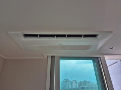 경기도 성남시 분당구 삼평동 봇들마을2단지이지더원아파트 시스템에어컨 실내기