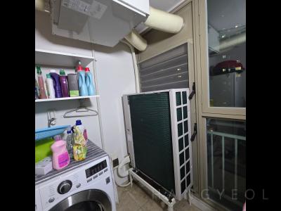 경기도 용인시 수지구 성복동 버들치마을 성복 힐스테이트 3차 시스템에어컨 실외기