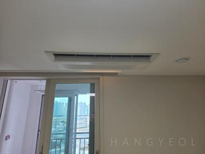 충청남도 아산시 모종동 힐스테이트모종블랑루체 시스템에어컨 설치 사례