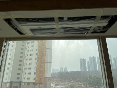 경기도 수원시 영통구 하동 광교호수마을 호반써밋 시스템에어컨 설치 사례