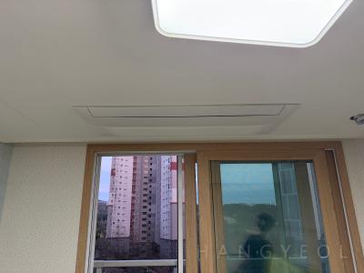 경기도 화성시 청계동 동탄역 시범한화 꿈에그린 프레스티지 시스템에어컨 실내기
