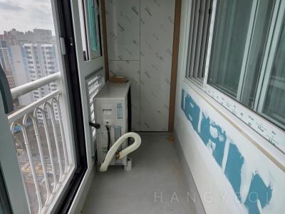 부산광역시 해운대구 좌동 대우2차아파트 시스템에어컨 실외기