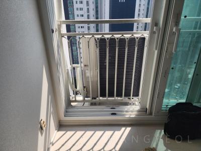 경상남도 함안군 칠원읍 광려천메트로자이 시스템에어컨 실외기