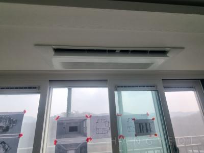 경기도 김포시 장기동 한강센트럴자이1단지 시스템에어컨 설치 사례