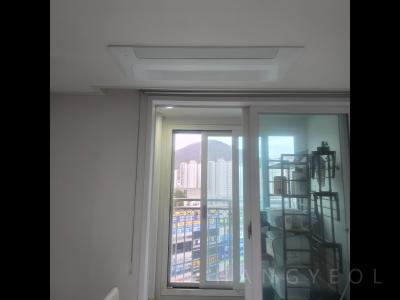 부산광역시 기장군 정관읍 이진 캐스빌 아파트 시스템에어컨 설치 사례