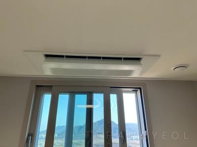 충청남도 아산시 용화동 그랜드파크자이 시스템에어컨 실내기