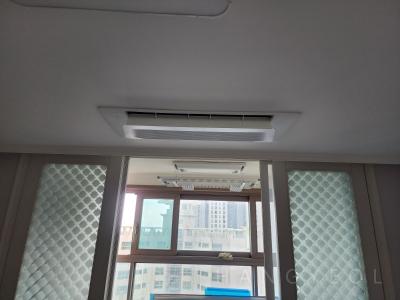 부산광역시 수영구 남천동 남천동 코오롱 하늘채 골든비치 시스템에어컨 설치 사례