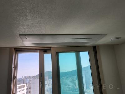경기도 안양시 만안구 안양동 래미안 안양 메가트리아 시스템에어컨 실내기