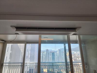 경상남도 양산시 물금읍 효성백년가약아파트 시스템에어컨 설치 사례