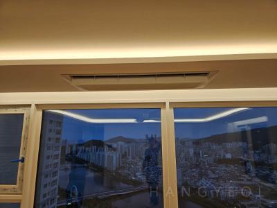부산광역시 해운대구 재송동 더샵센텀파크1차아파트 시스템에어컨 설치 사례