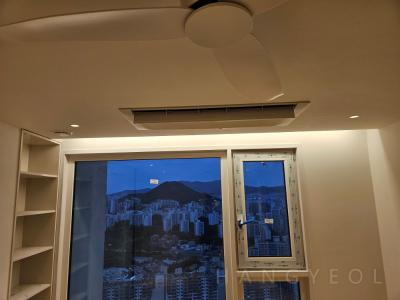 부산광역시 해운대구 재송동 더샵센텀파크1차아파트 시스템에어컨 실내기