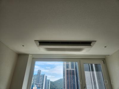 부산광역시 남구 용호동 GS하이츠자이 시스템에어컨 시공 현장 7