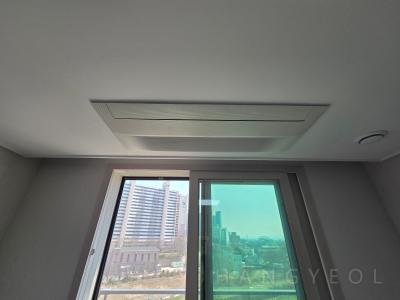 경기도 안성시 공도읍 해링턴플레이스진사 시스템에어컨 설치 사례