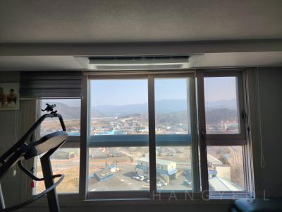 충청북도 영동군 영동읍 이든팰리스 아파트 시스템에어컨 설치 사례