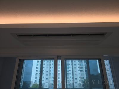 경기도 용인시 기흥구 보정동 행원마을동아솔레시티아파트 시스템에어컨 설치 사례