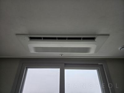 충청남도 아산시 모종동 아산벨코어스위첸 시스템에어컨 설치 사례