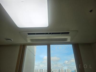 충청북도 진천군 덕산읍 모아엘가 더 테라스아파트 시스템에어컨 실내기