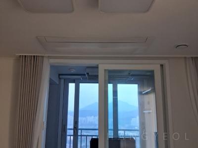 경기도 광명시 일직동 광명역센트럴자이 시스템에어컨 실내기
