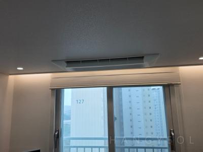 경상남도 김해시 주촌면 김해센텀두산위브더제니스 시스템에어컨 실내기