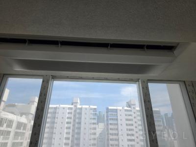 부산광역시 해운대구 좌동 해운대화목타운 시스템에어컨 설치 사례