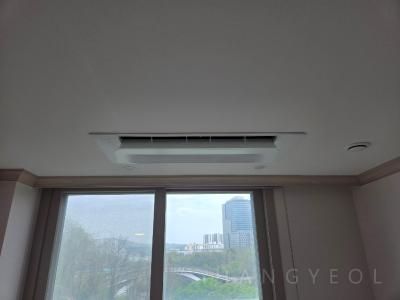 경기도 용인시 기흥구 영덕동 흥덕마을신동아파밀리에아파트 시스템에어컨 실내기