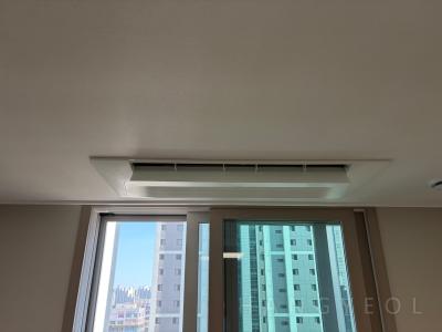 경기도 화성시 효행구 봉담읍 봉담중흥S-클래스센트럴에듀 시스템에어컨 설치 사례