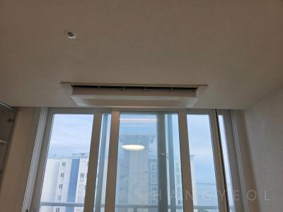 부산광역시 강서구 명지동 명지 두산위브 포세이돈 시스템에어컨 설치 사례