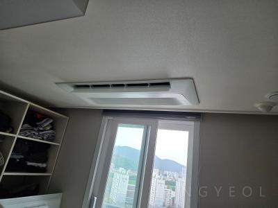 경상남도 밀양시 삼문동 e편한세상밀양삼문 시스템에어컨 실내기