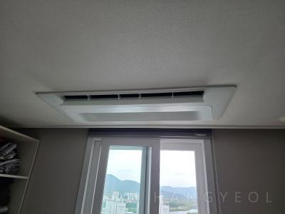 경상남도 밀양시 삼문동 e편한세상밀양삼문 시스템에어컨 설치 사례